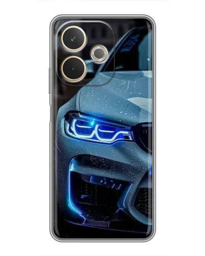 Чехол для OPPO A5 Pro с картинкой «Взгляд BMW с синими фарами» Чехол для OPPO A5 Pro с картинкой «Взгляд BMW с синими фарами»