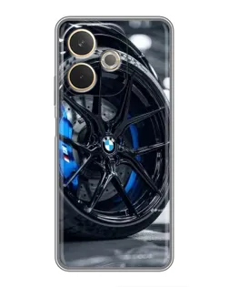 Чехол для OPPO A5 Pro с картинкой «Колесо BMW вблизи» Чехол для OPPO A5 Pro с картинкой «Колесо BMW вблизи»