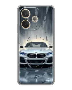 Чехол для OPPO A5 Pro с картинкой «BMW в свете фар» Чехол для OPPO A5 Pro с картинкой «BMW в свете фар»