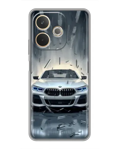 Чехол для OPPO A5 Pro с картинкой «BMW в свете фар» Чехол для OPPO A5 Pro с картинкой «BMW в свете фар»