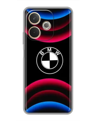 Чехол для OPPO A5 Pro с картинкой «Логотип BMW и неоновые дуги» Чехол для OPPO A5 Pro с картинкой «Логотип BMW и неоновые дуги»