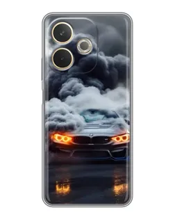 Чехол для OPPO A5 Pro с картинкой «BMW в дыму» Чехол для OPPO A5 Pro с картинкой «BMW в дыму»