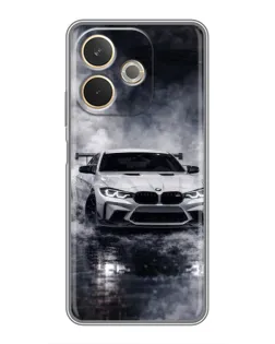 Чехол для OPPO A5 Pro с картинкой «BMW сквозь туман» Чехол для OPPO A5 Pro с картинкой «BMW сквозь туман»