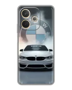 Чехол для OPPO A5 Pro с картинкой «BMW в белом дыму» Чехол для OPPO A5 Pro с картинкой «BMW в белом дыму»