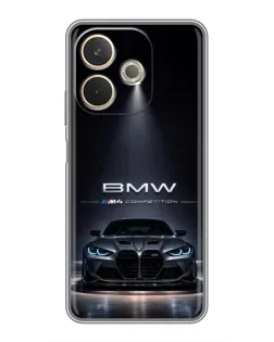 Чехол для OPPO A5 Pro с картинкой «BMW сквозь ночной город» Чехол для OPPO A5 Pro с картинкой «BMW сквозь ночной город»