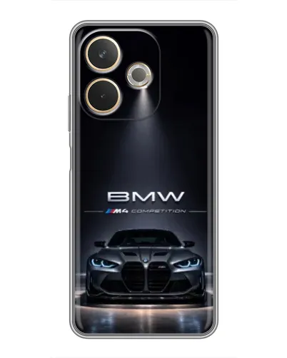 Чехол для OPPO A5 Pro с картинкой «BMW сквозь ночной город» Чехол для OPPO A5 Pro с картинкой «BMW сквозь ночной город»