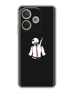 Чохол для OPPO A5 Pro з картинкою «PUBG — силует воїна»