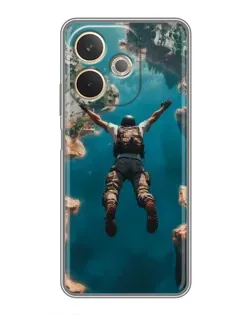 Чохол для OPPO A5 Pro з картинкою «PUBG — вільне падіння»