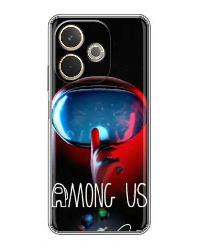 Чохол для OPPO A5 Pro з картинкою «Червоний імпостер — макро» Чохол для OPPO A5 Pro з картинкою «Червоний імпостер — макро»