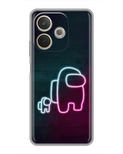 Чохол для OPPO A5 Pro з картинкою «Among Us неон-арт» Чохол для OPPO A5 Pro з картинкою «Among Us неон-арт»