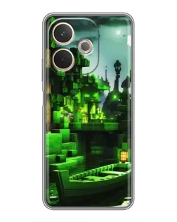 Чохол для OPPO A5 Pro з картинкою «Minecraft лісовий пейзаж» Чохол для OPPO A5 Pro з картинкою «Minecraft лісовий пейзаж»
