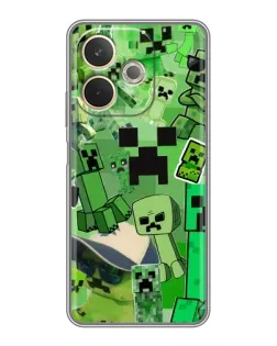 Чохол для OPPO A5 Pro з картинкою «Кріпери Minecraft» Чохол для OPPO A5 Pro з картинкою «Кріпери Minecraft»