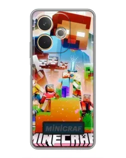 Чохол для OPPO A5 Pro з картинкою «Minecraft герої гри» Чохол для OPPO A5 Pro з картинкою «Minecraft герої гри»