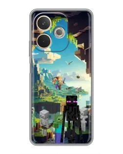 Чохол для OPPO A5 Pro з картинкою «Ендермен у лісі» Чохол для OPPO A5 Pro з картинкою «Ендермен у лісі»