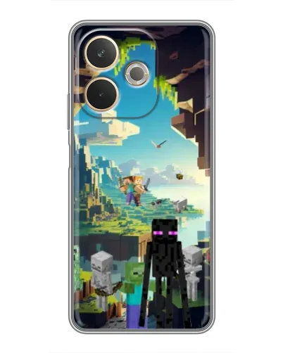 Чохол для OPPO A5 Pro з картинкою «Ендермен у лісі»