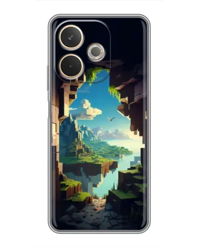 Чохол для OPPO A5 Pro з картинкою «Вид з печери»