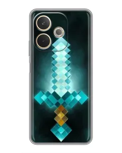 Чохол для OPPO A5 Pro з картинкою «Алмазний меч неон» Чохол для OPPO A5 Pro з картинкою «Алмазний меч неон»