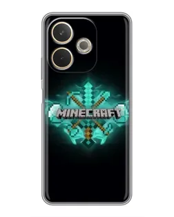 Чохол для OPPO A5 Pro з картинкою «Minecraft Diamond лого» Чохол для OPPO A5 Pro з картинкою «Minecraft Diamond лого»
