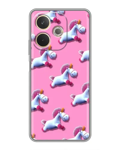 Чехол для OPPO A5 Pro с картинкой «Единороги на розовом» Чехол для OPPO A5 Pro с картинкой «Единороги на розовом»