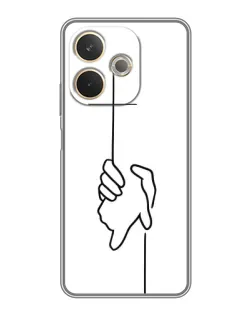 Чехол для OPPO A5 Pro с картинкой «Рука держит» Чехол для OPPO A5 Pro с картинкой «Рука держит»