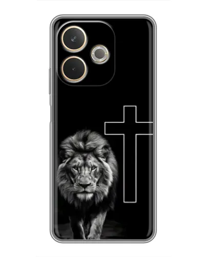 Чехол для OPPO A5 Pro с картинкой «Лев и Крест» Чехол для OPPO A5 Pro с картинкой «Лев и Крест»
