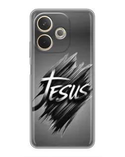 Чехол для OPPO A5 Pro с картинкой «Надпись Jesus Graffiti»