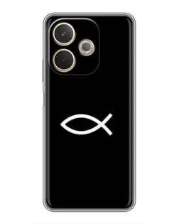 Чехол для OPPO A5 Pro с картинкой «Символ рыбы Jesus»
