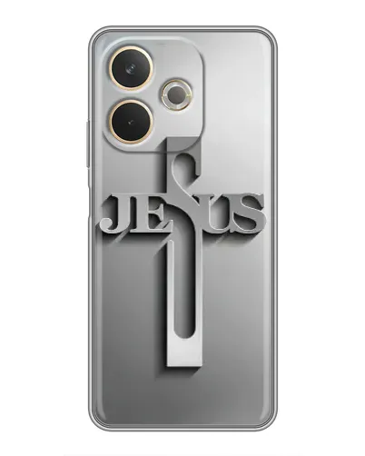 Чехол для OPPO A5 Pro с картинкой «Металлический крест Jesus» Чехол для OPPO A5 Pro с картинкой «Металлический крест Jesus»