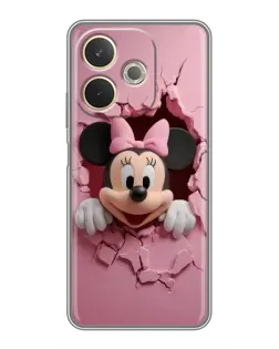 Чехол для OPPO A5 Pro с картинкой «Минни сквозь стену»