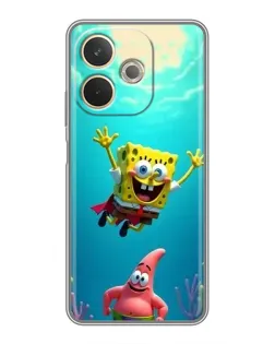 Чехол для OPPO A5 Pro с картинкой «Спанч Боб под водой» Чехол для OPPO A5 Pro с картинкой «Спанч Боб под водой»