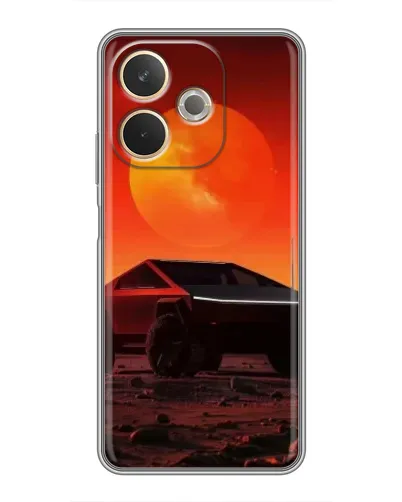 Чехол для OPPO A5 Pro с картинкой «Cybertruck на Марсе» Чехол для OPPO A5 Pro с картинкой «Cybertruck на Марсе»