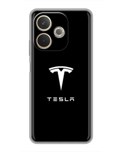 Чехол для OPPO A5 Pro с картинкой «Tesla White Logo» Чехол для OPPO A5 Pro с картинкой «Tesla White Logo»