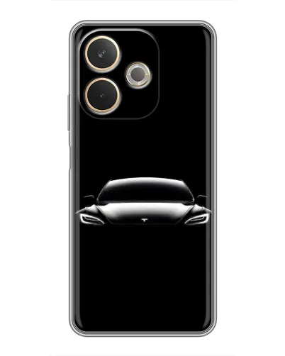 Чехол для OPPO A5 Pro с картинкой «Фары Tesla Night» Чехол для OPPO A5 Pro с картинкой «Фары Tesla Night»