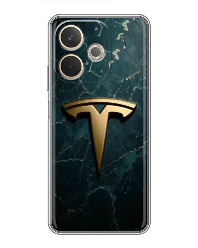 Чехол для OPPO A5 Pro с картинкой «Мраморная Tesla Gold» Чехол для OPPO A5 Pro с картинкой «Мраморная Tesla Gold»
