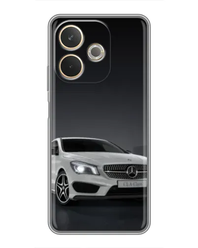 Чехол для OPPO A5 Pro с картинкой «Mercedes AMG GT Silver» Чехол для OPPO A5 Pro с картинкой «Mercedes AMG GT Silver»