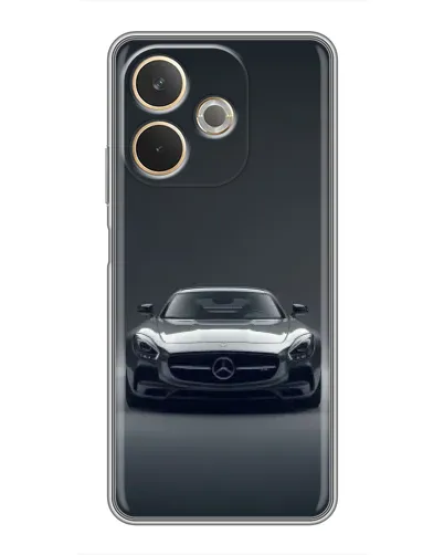 Чехол для OPPO A5 Pro с картинкой «Mercedes на черном» Чехол для OPPO A5 Pro с картинкой «Mercedes на черном»