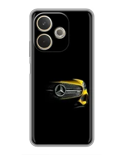 Чехол для OPPO A5 Pro с картинкой «Mercedes — ретро стиль»