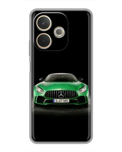 Чехол для OPPO A5 Pro с картинкой «Mercedes — неоновый лого» Чехол для OPPO A5 Pro с картинкой «Mercedes — неоновый лого»