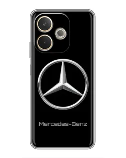 Чехол для OPPO A5 Pro с картинкой «Mercedes Silver Logo»