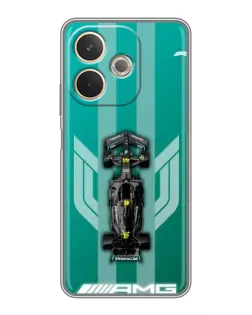 Чехол для OPPO A5 Pro с картинкой «Mercedes AMG Petronas»