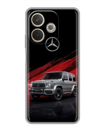 Чехол для OPPO A5 Pro с картинкой «Mercedes G-Class красный» Чехол для OPPO A5 Pro с картинкой «Mercedes G-Class красный»
