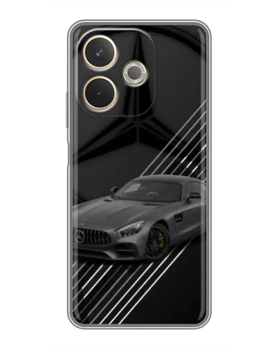 Чехол для OPPO A5 Pro с картинкой «Mercedes AMG — графика» Чехол для OPPO A5 Pro с картинкой «Mercedes AMG — графика»
