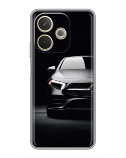 Чехол для OPPO A5 Pro с картинкой «Свет фар Mercedes»