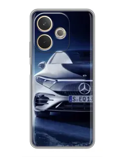 Чехол для OPPO A5 Pro с картинкой «Mercedes EQ — будущее»