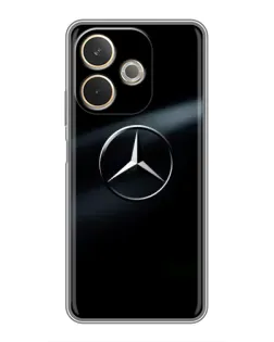Чехол для OPPO A5 Pro с картинкой «Mercedes на металле»