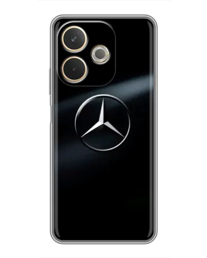 Чехол для OPPO A5 Pro с картинкой «Mercedes на металле» Чехол для OPPO A5 Pro с картинкой «Mercedes на металле»