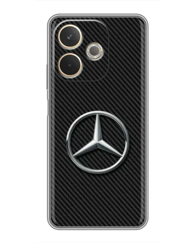 Чехол для OPPO A5 Pro с картинкой «Карбоновый Mercedes стиль» Чехол для OPPO A5 Pro с картинкой «Карбоновый Mercedes стиль»