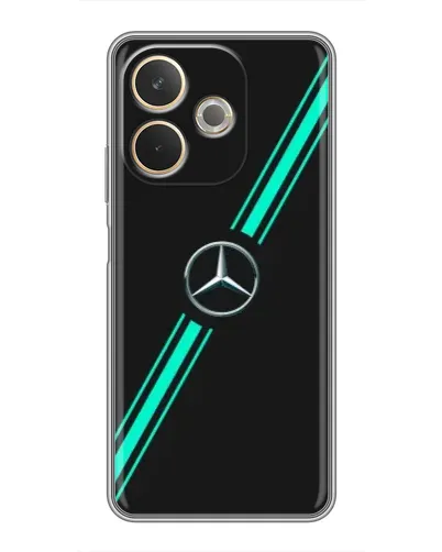 Чехол для OPPO A5 Pro с картинкой «Спортивные линии Mercedes» Чехол для OPPO A5 Pro с картинкой «Спортивные линии Mercedes»