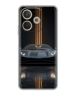 Чехол для OPPO A5 Pro с картинкой «Lamborghini золотые линии» Чехол для OPPO A5 Pro с картинкой «Lamborghini золотые линии»