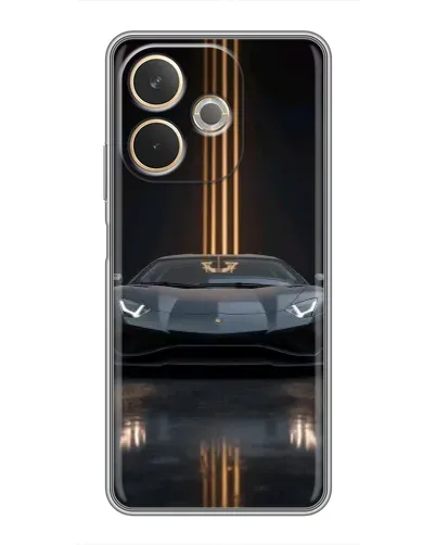 Чехол для OPPO A5 Pro с картинкой «Lamborghini золотые линии» Чехол для OPPO A5 Pro с картинкой «Lamborghini золотые линии»